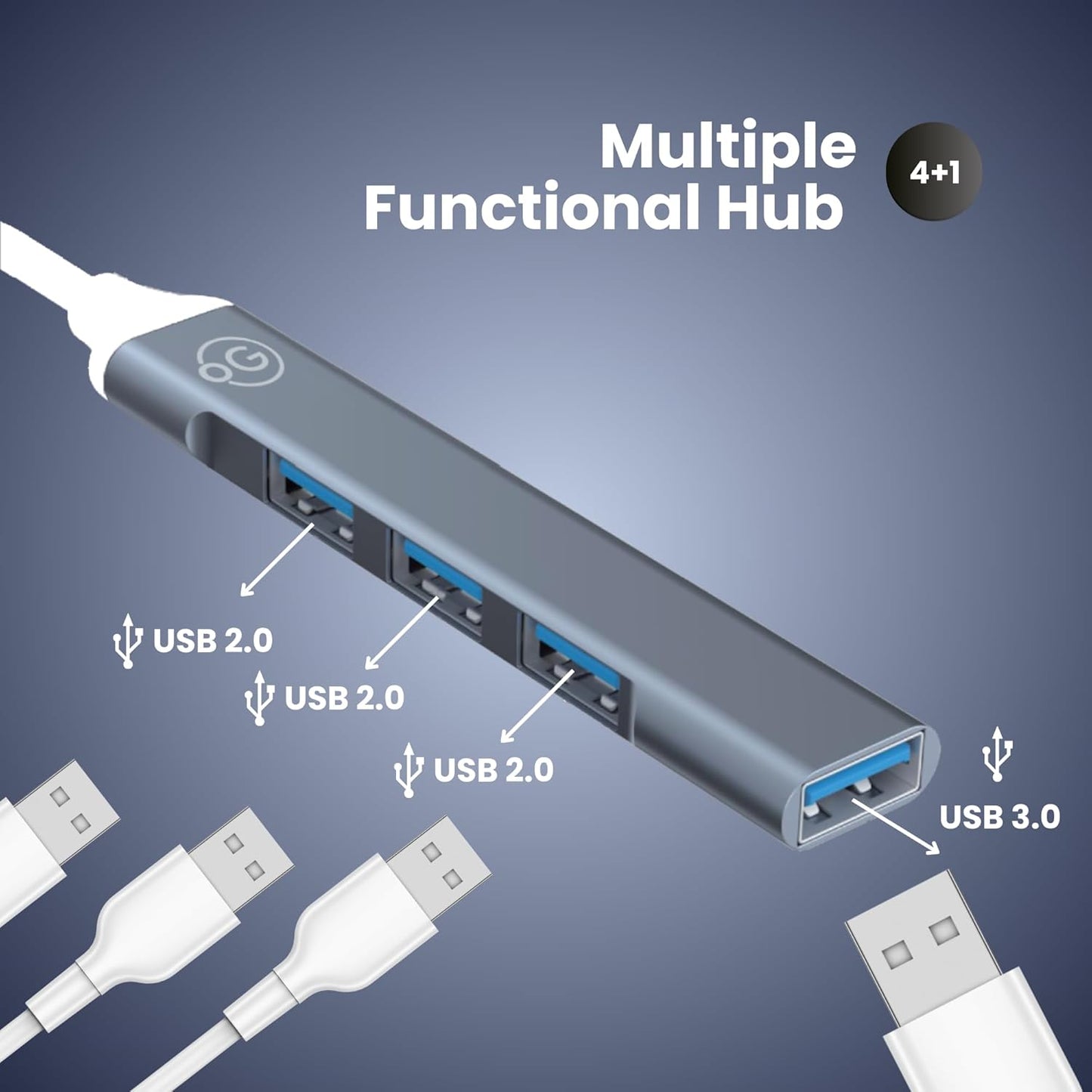 FUSE 100 – 4-in-1 Smart USB Hub