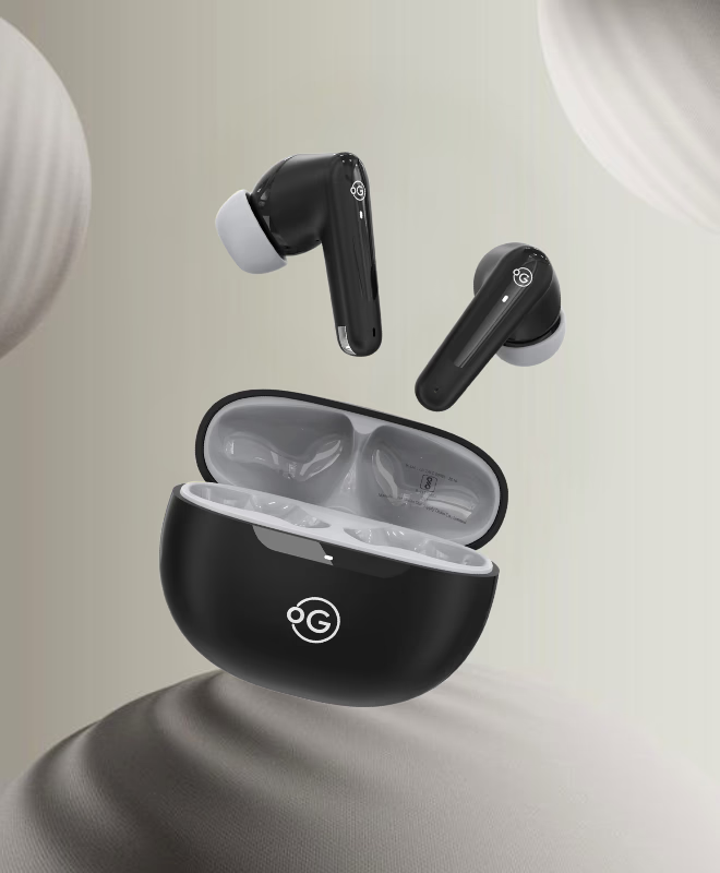 WAVEPODS 1 – Black | True Wireless Earbuds