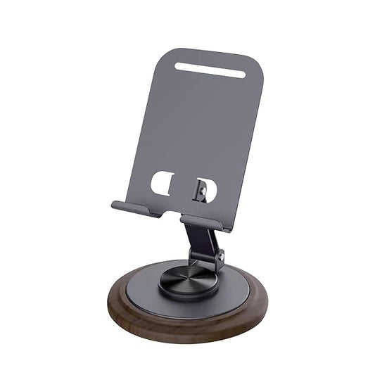 OOGE NEST 300 – Foldable 360° Rotating Mobile Stand (Black)