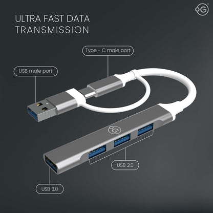 FUSE 100 – 4-in-1 Smart USB Hub