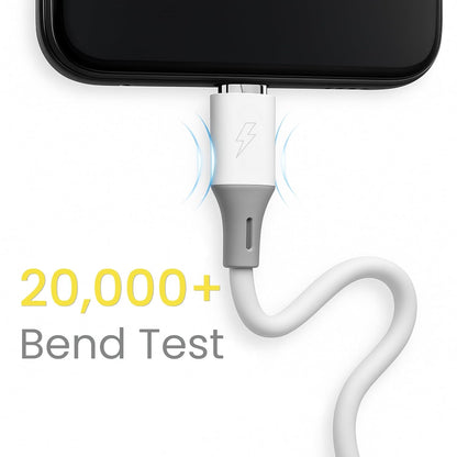 OOGE ROPE 10 – 25W USB to V8 Fast Charging Cable (1m, Tangle-Resistant)