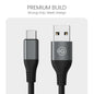 OOGE ROPE 9 – 120W USB to Type-C Fast Charging Cable (Metallic Silicone, Unbreakable)