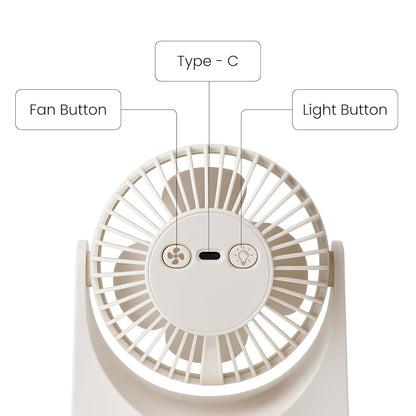 BREEZE 1000 Multifunctional LED Fan