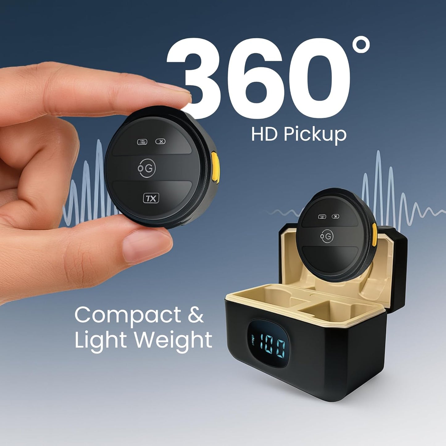 AEROMIC – Magnetic Wireless Mic