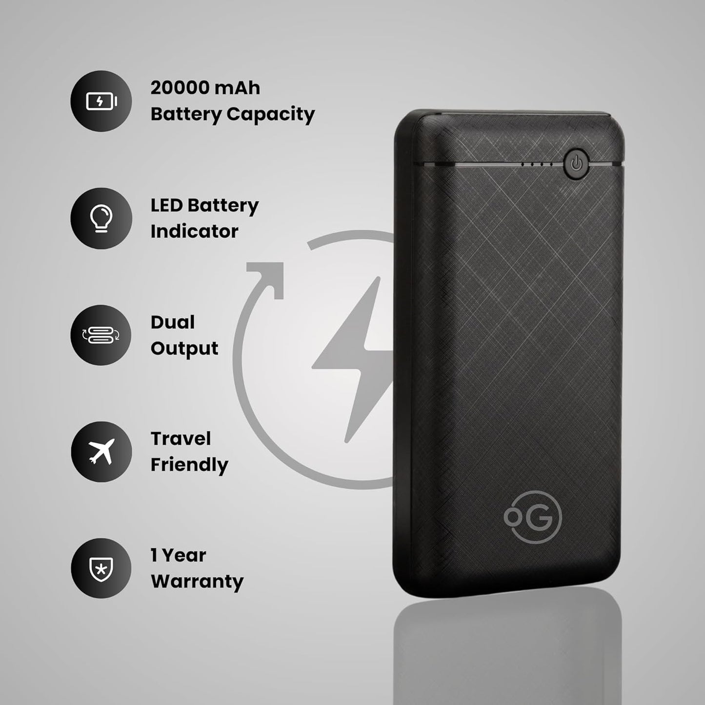OOGE Energy 5 Power Bank 20000mAh
