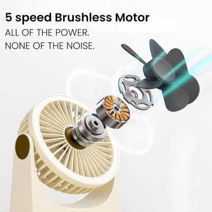 BREEZE 1000 Multifunctional LED Fan