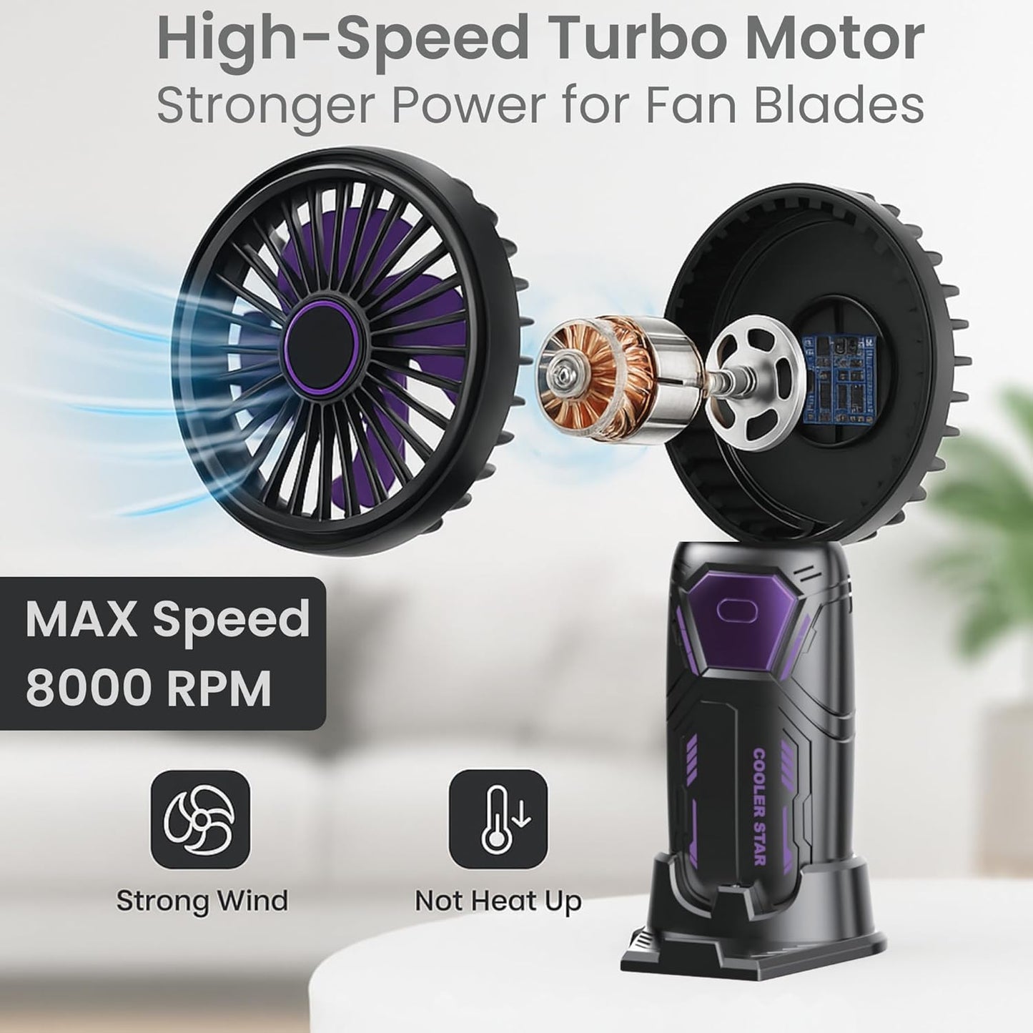 BREEZE 2000 – High-Speed Brushless Motor Fan