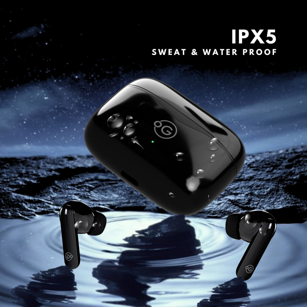 WAVEPOD 3 – Black | Deep Bass True Wireless Earbuds