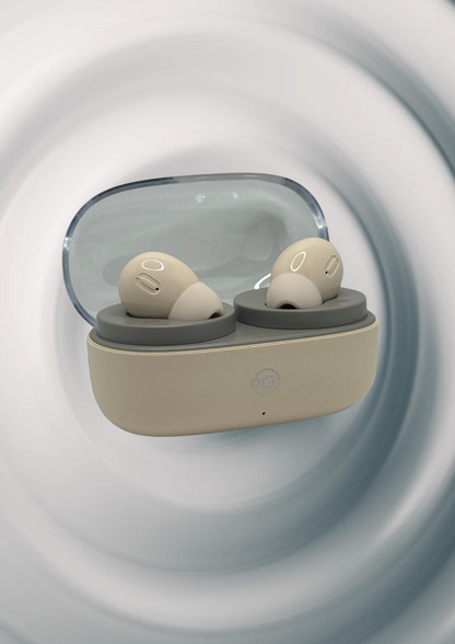 WavePod 2 – Beige | True Wireless Earbuds